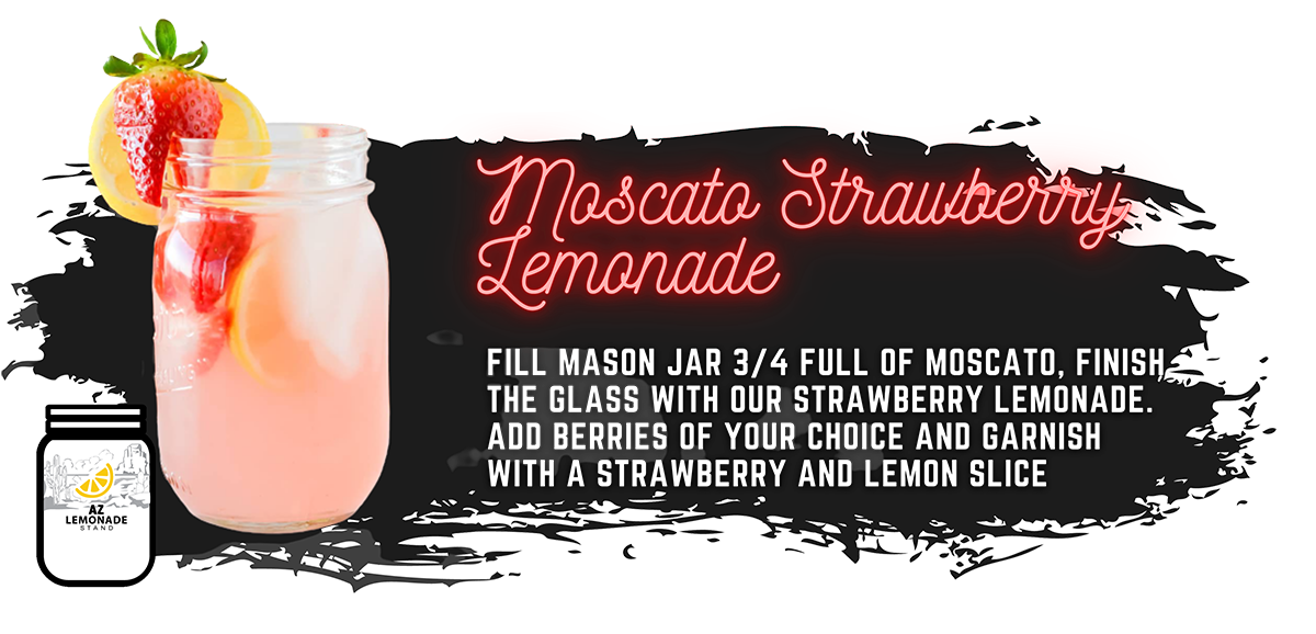 Cocktail Recipes With Our Different Flavors of Lemonade AZ Lemonade Stand
